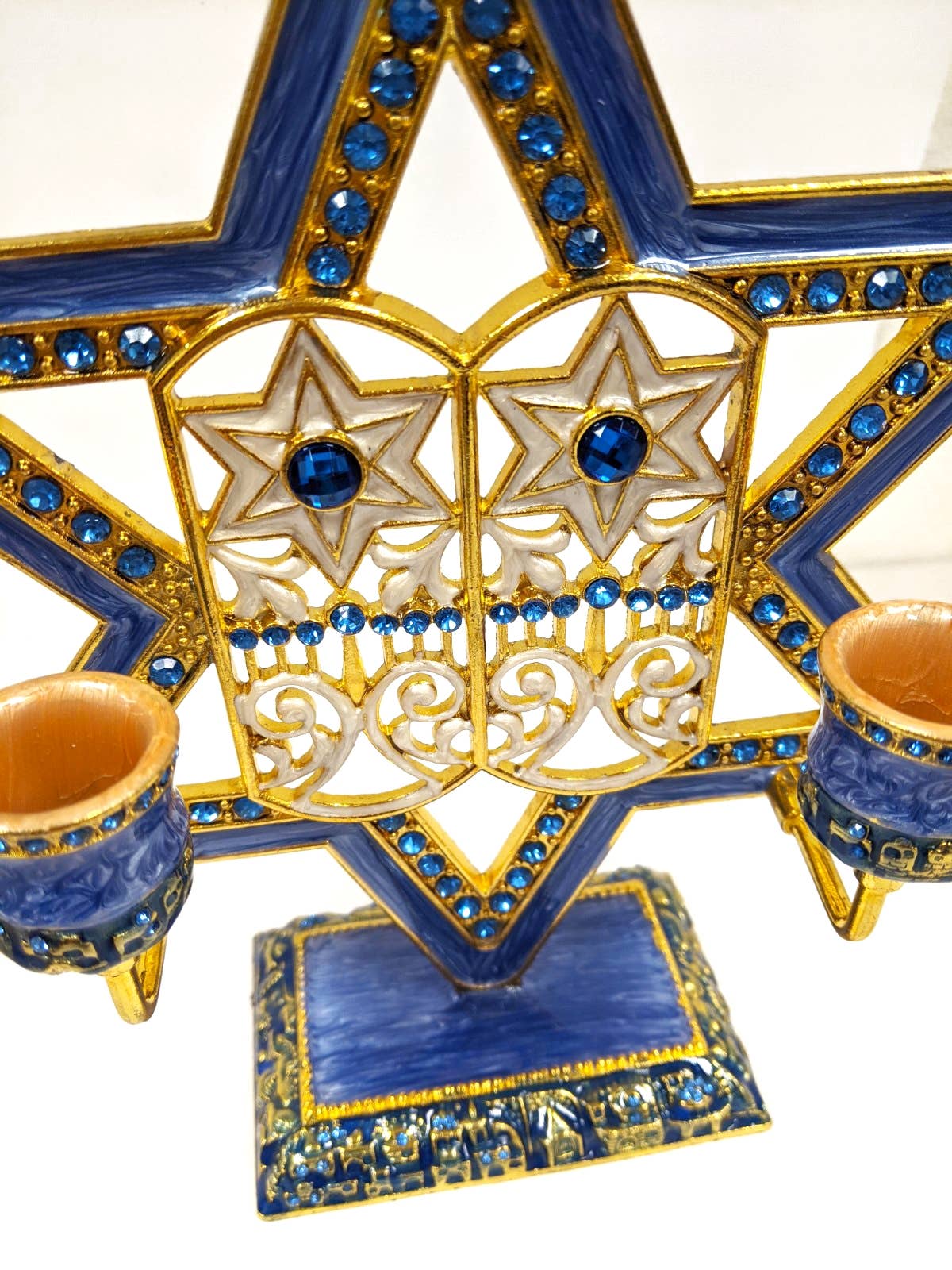 Collection by Nouvelle - Vendita all'ingrosso Portacandele - Portacandele Star of David Design1