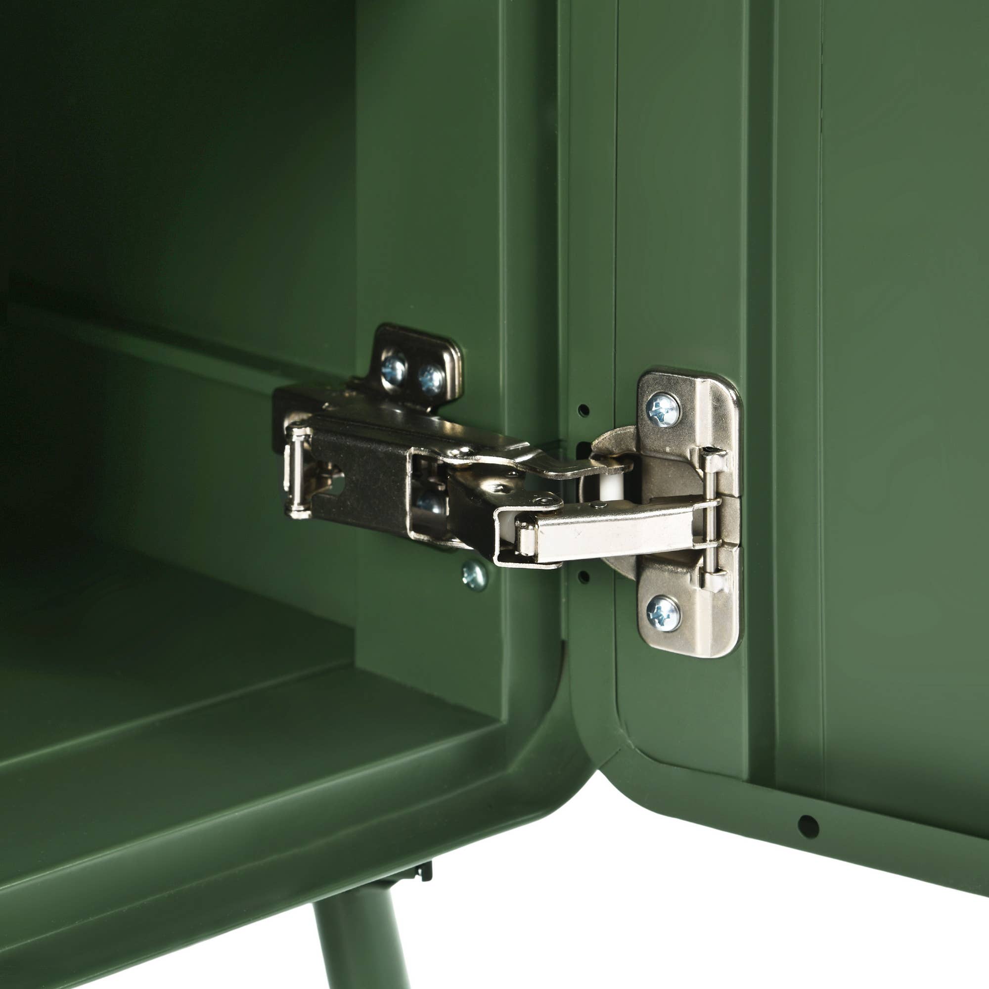 39F Inc. - Wholesale Console Table - Industrial TV Stand - Grey Green/Green/White24