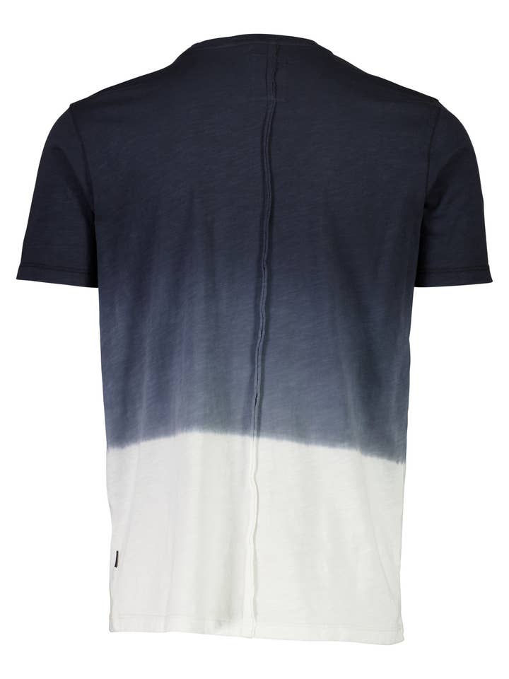 NAVY Gradient Contrast Pocket Tee S/S Style: 30-423005US for wholesale on Faire1