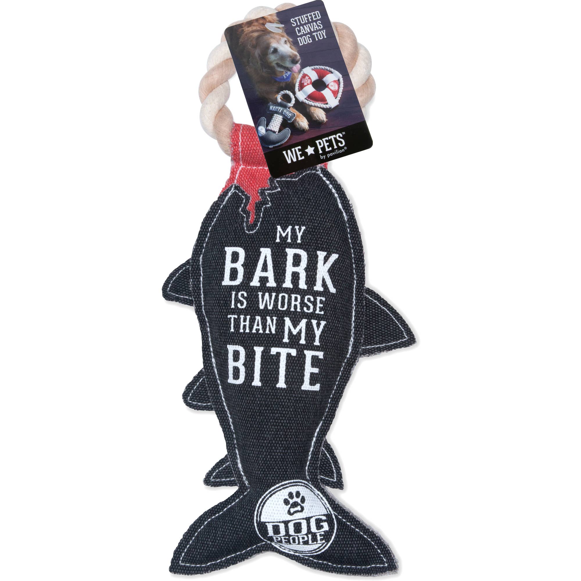 Pavilion - Vendita all'ingrosso Giocattolo di corda - Cani - My Bite - Giocattolo per cani in tela da 33 cm su corda5