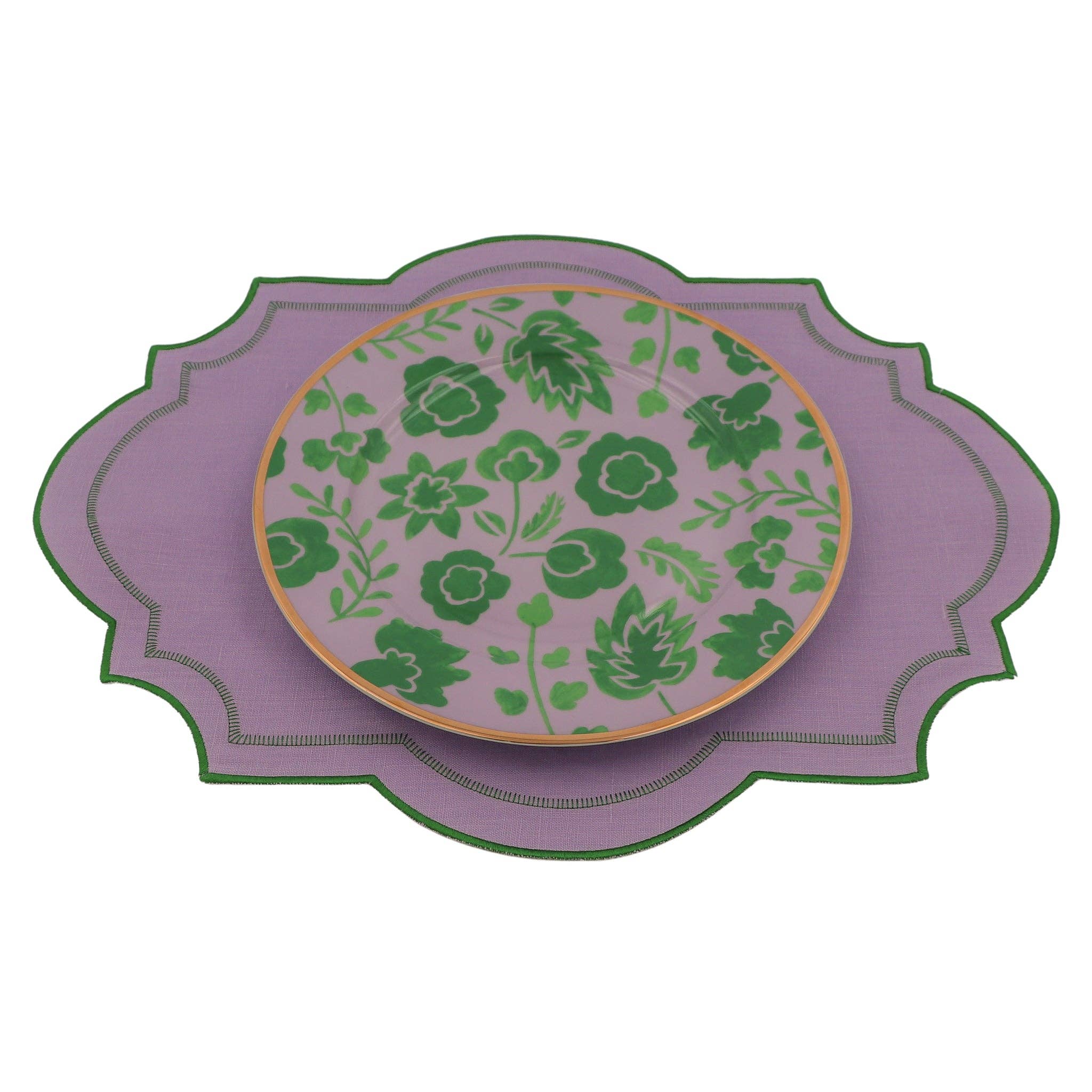 Ro’Table NYC - Wholesale Dinner Plate - Bernadette Leaf Dinner Plate - Set of 4 (+1 Bonus Plate)11