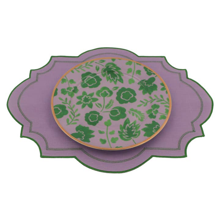 Ro’Table NYC - Wholesale Dinner Plate - Bernadette Leaf Dinner Plate - Set of 4 (+1 Bonus Plate)11