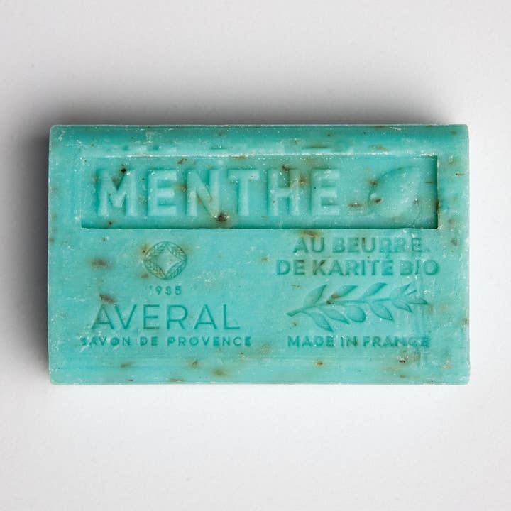 Mint French Triple Milled Soap for wholesale by Averal Provence
