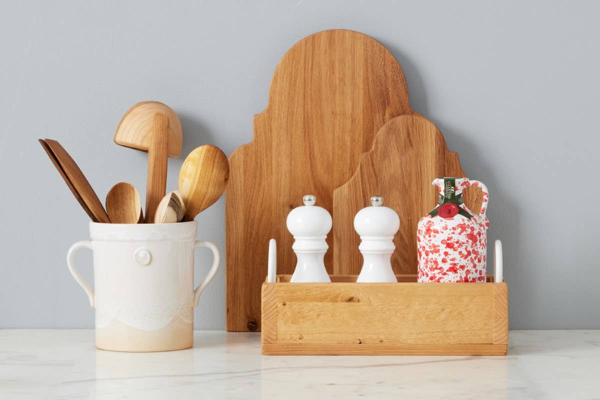 etúHOME - Wholesale Ladle - European Oversized Ladle, Cherrywood1