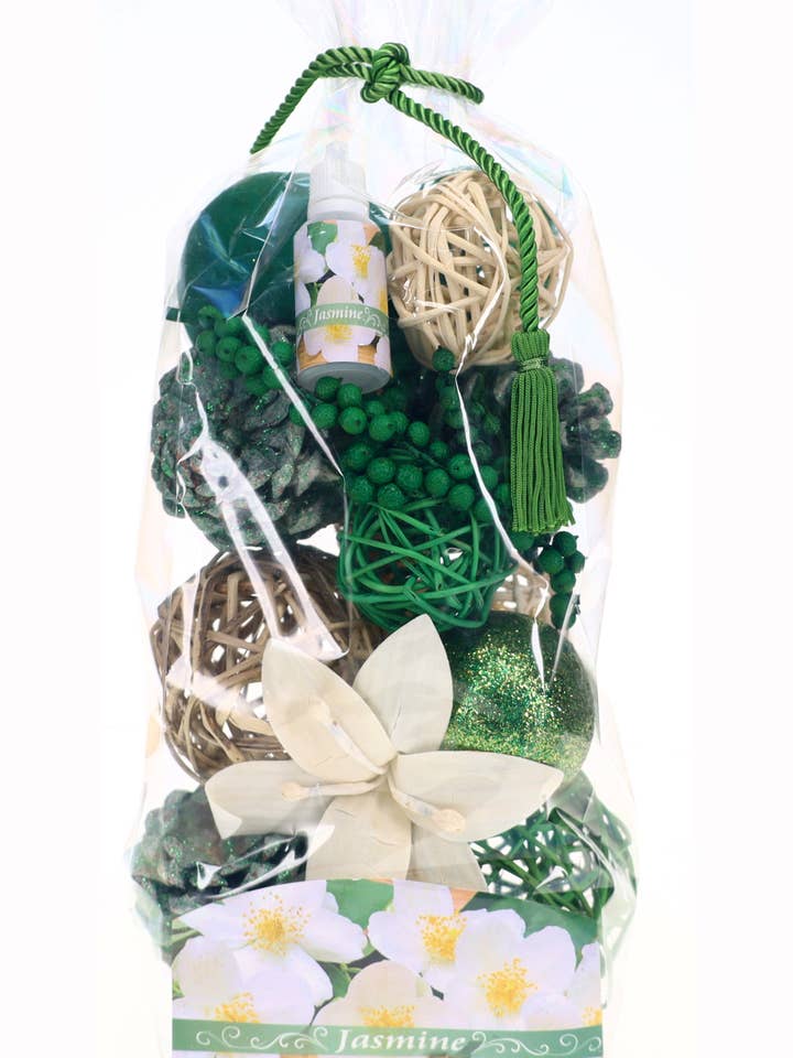 Jasmine Vase & Bowl Filler/Floral Decorative Potpourri for wholesale by Comforts of Home