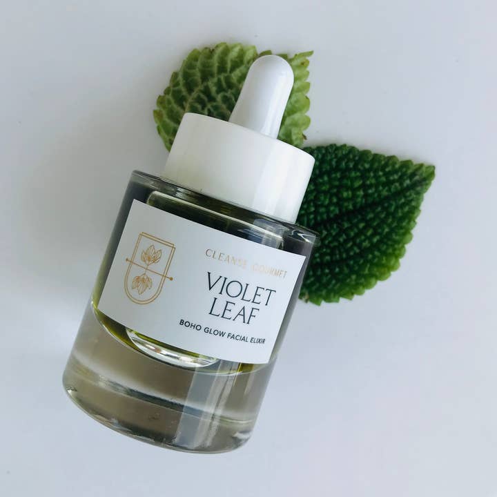 Cleanse Gourmet Fresh Bath Products – Großhandel Gesichtsöl – Violet Leaf Gesichtsöl Gesichtsserum böhmische Gesichtsschale0