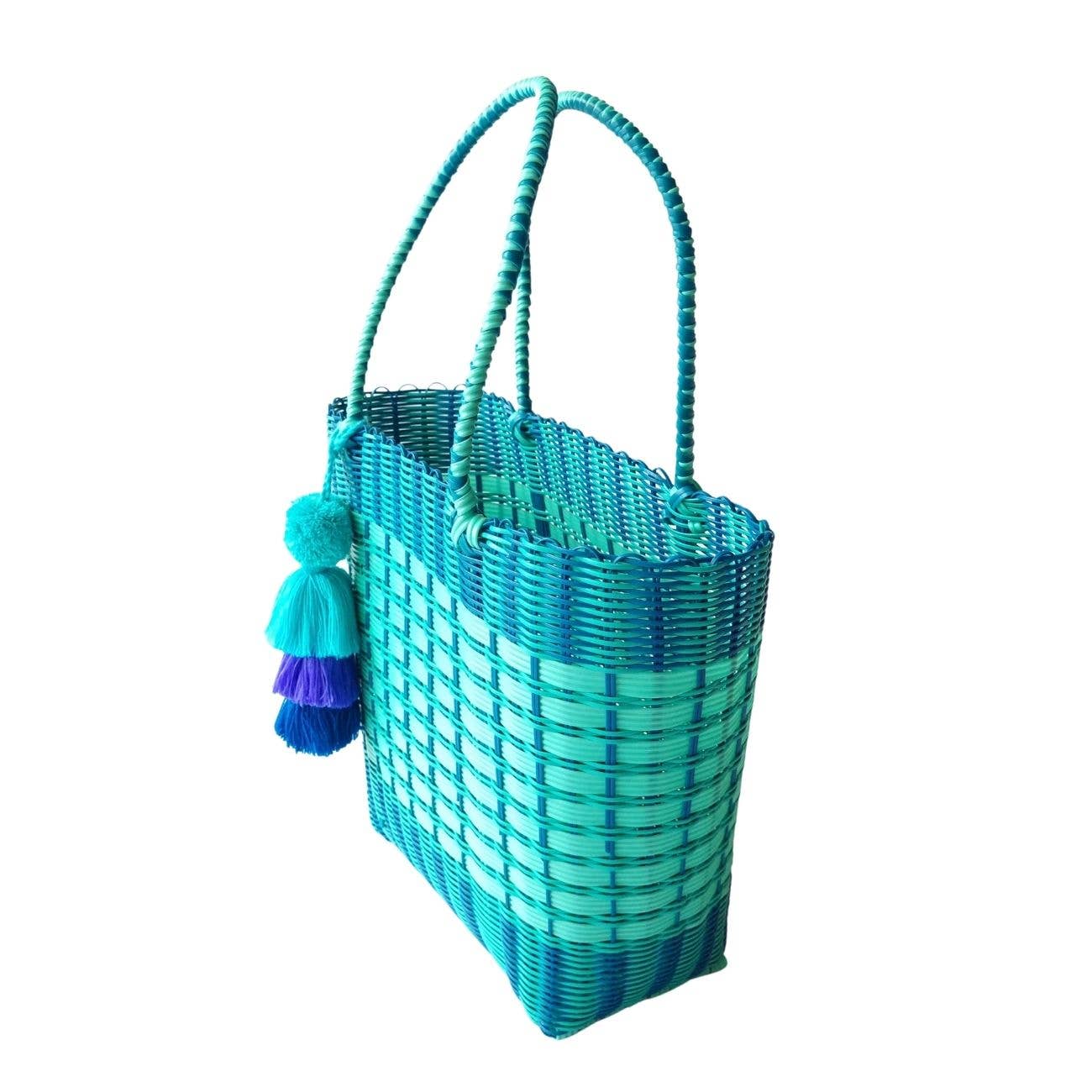 Achiote Guatemalan Goods – Großhandel Tragetasche – Damen – Achiote Einkaufstasche aus recyceltem Kunststoff, 100% handgefertigt, 3 Farben8