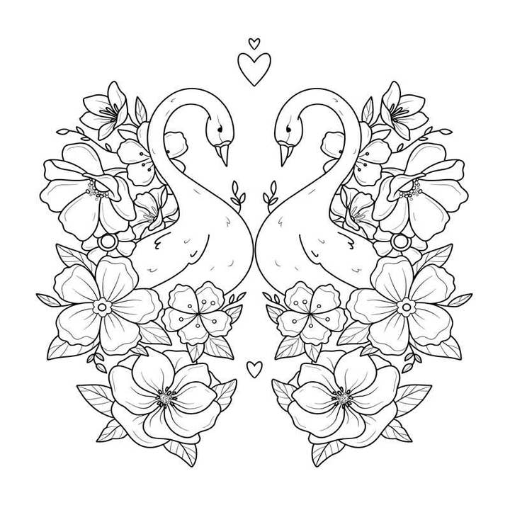 Simon & Schuster - Wholesale Coloring & Activity Book - Adult - Pretty Simple Coloring: Love by Adams Media2