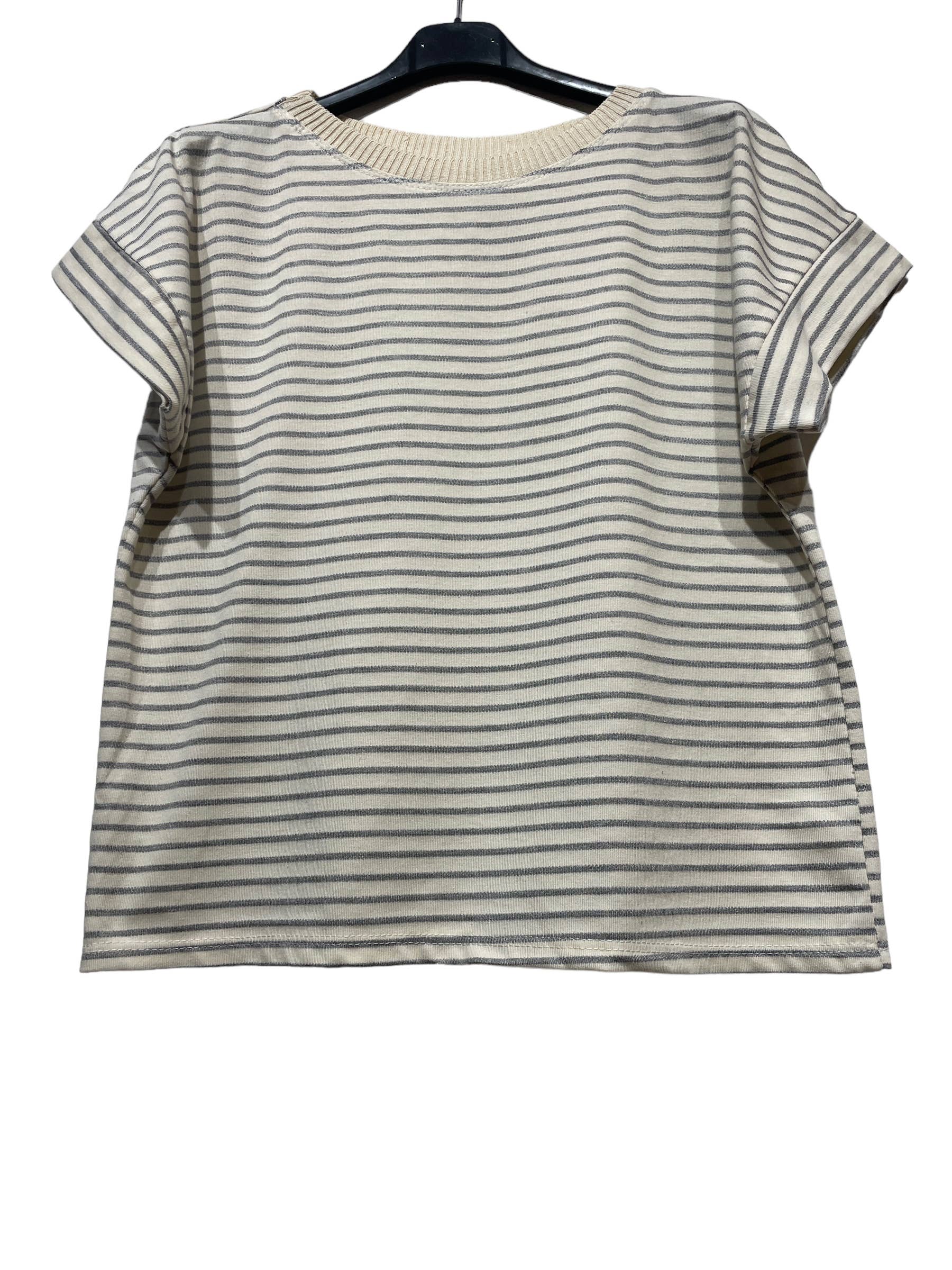 LINEN & COTTON HOUSE – Engroshandel T-shirt – til kvinder – 75042 MARINIERE1
