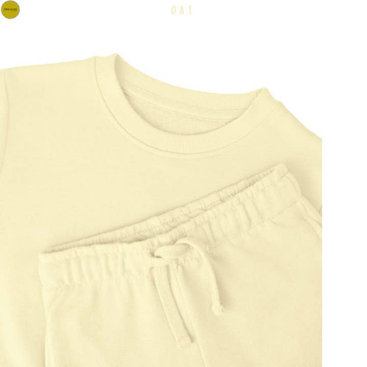 DeeJons Blanks – wholesale Top & short set – Kids – Children Oversized Sweatshirt & Short Set