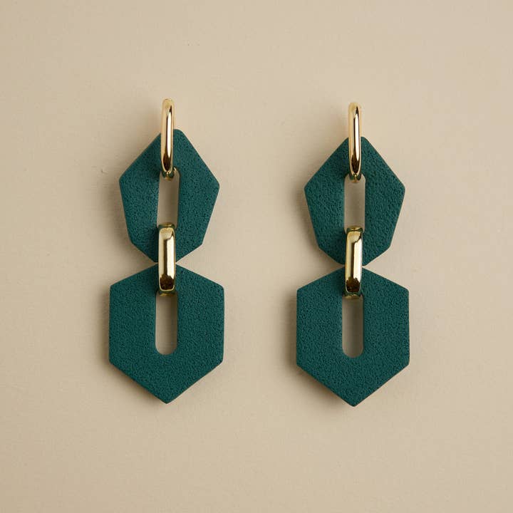 LYHO – wholesale Hoop earrings – Shilla Hoops | Handmade clay earrings | LYHO10