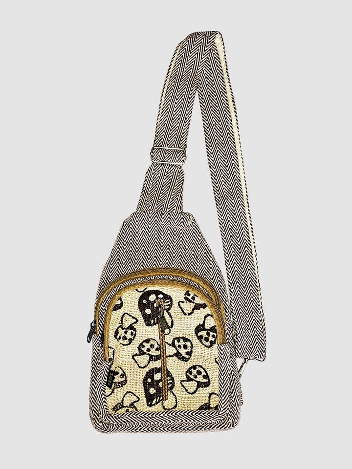 Mushroom Sling Bag (CODE-729) for wholesale by Kathmandu Imports
