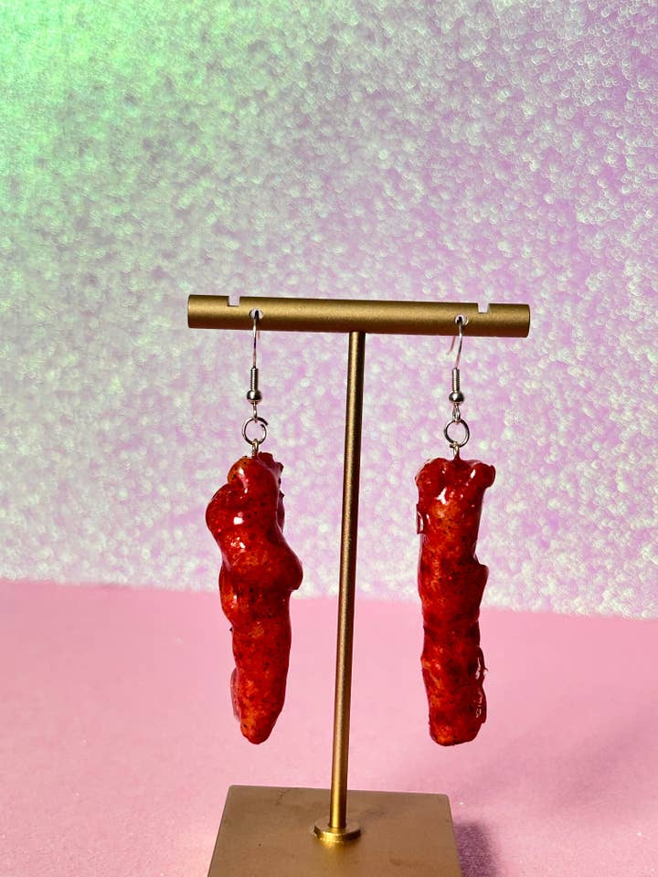 Hot Cheeto Earring for wholesale by Divine Feminine Finds