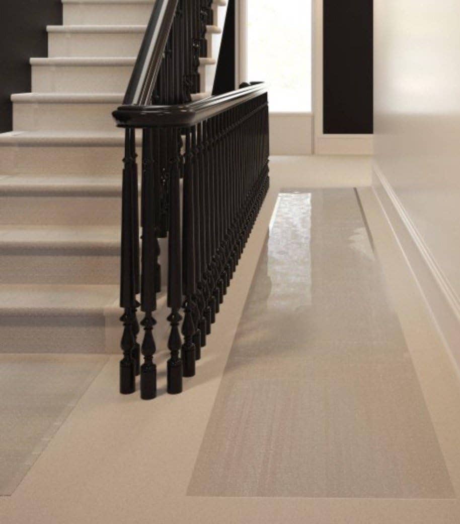 home mart goods - Wholesale Runner Rug - 27" in. Wide-Clear Vinyl Premium Floor Protector For Carpet12
