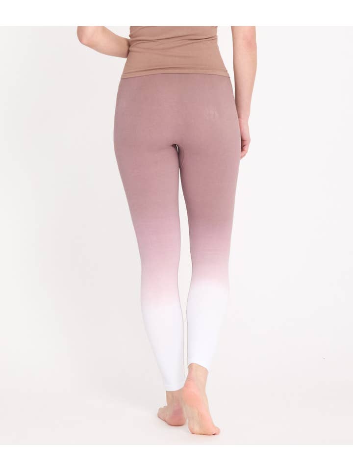 Yoga Searcher - Wholesale Sport-/loungelegging - Dames - KAVALI - Diepgeverfde ribgebreide katoenen legging19