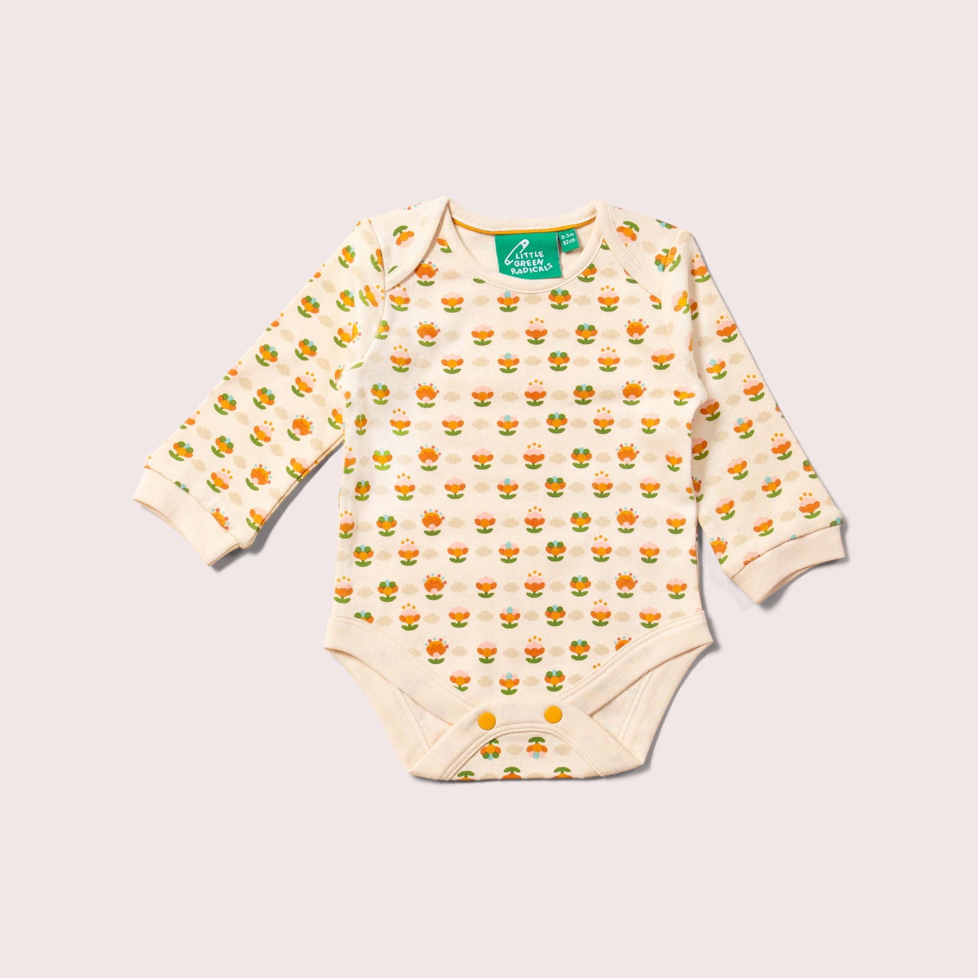 Little Blooms Organic Baby Bodysuit Set - 2 Pack for wholesale on Faire2