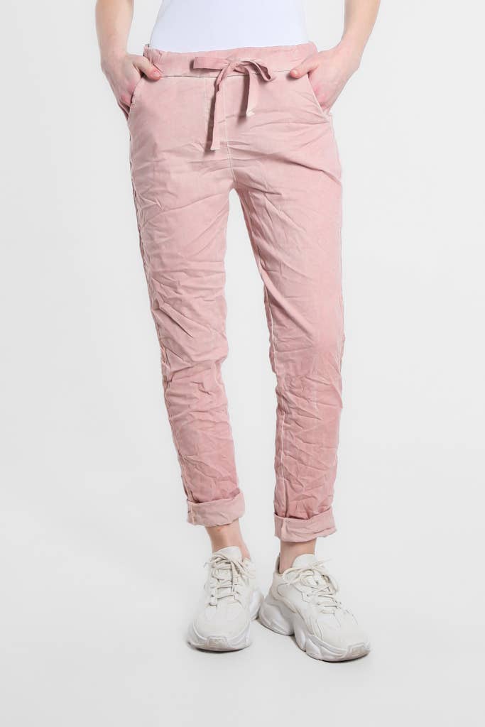 TINA Stephens Italy/Tees By Tina - Vendita all'ingrosso Pantalone - Donna - Pantaloni da smoking a righe in raso Kendyl (PL136)20