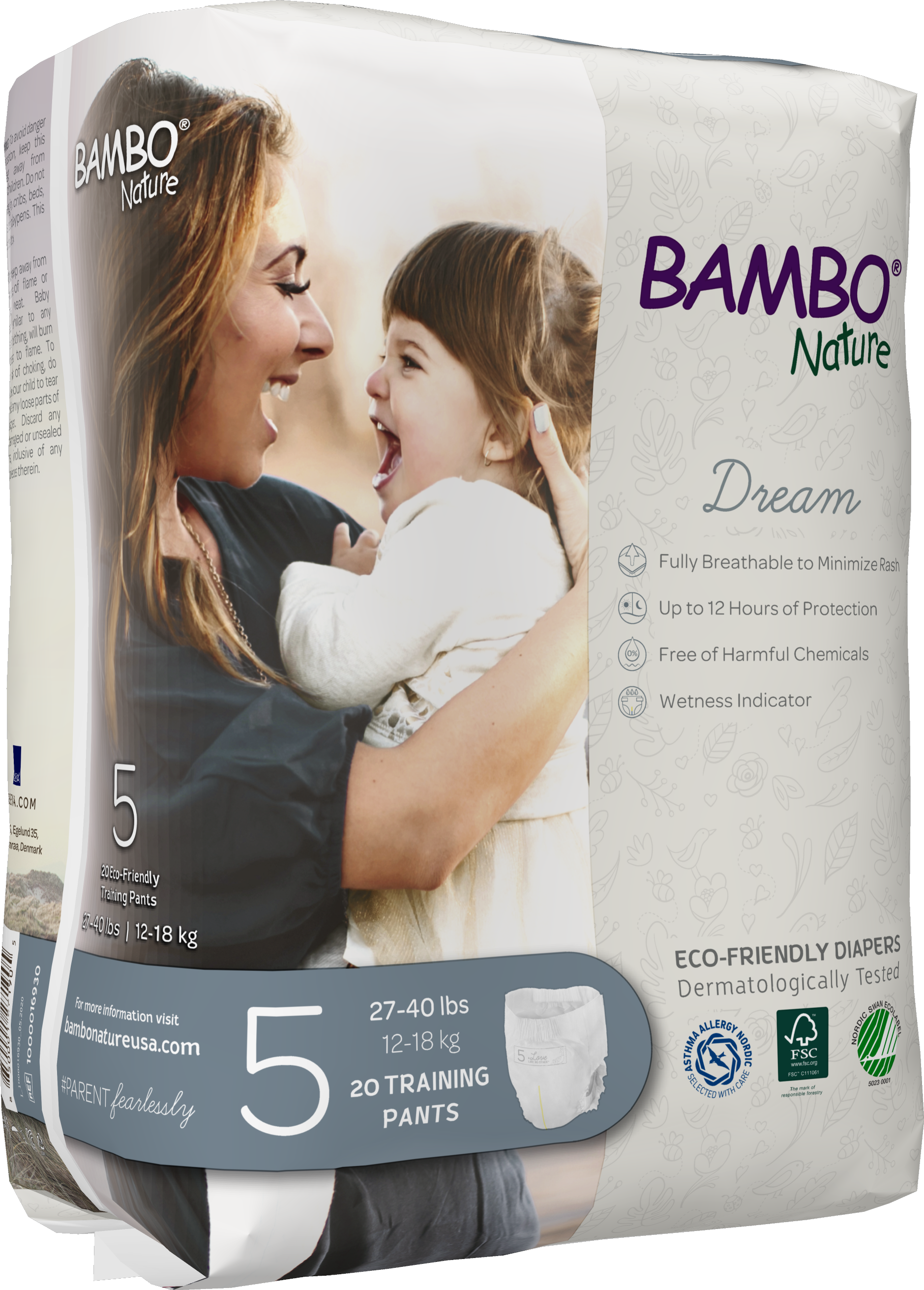 Bambo Nature USA - Wholesale Underwear/Diaper Cover - Baby - Bambo Nature Training Pants Size 52