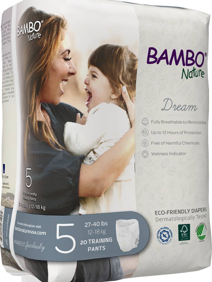 Bambo Nature USA - Wholesale Underwear/Diaper Cover - Baby - Bambo Nature Training Pants Size 52