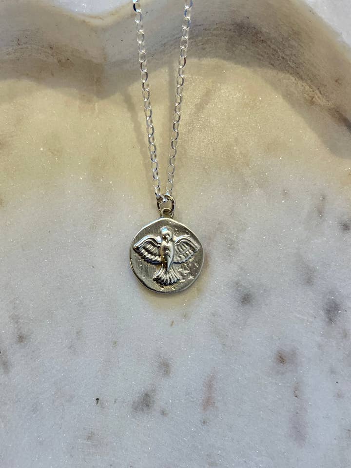 Collana con medaglione Dove per la vendita all'ingrosso da parte di Azamel