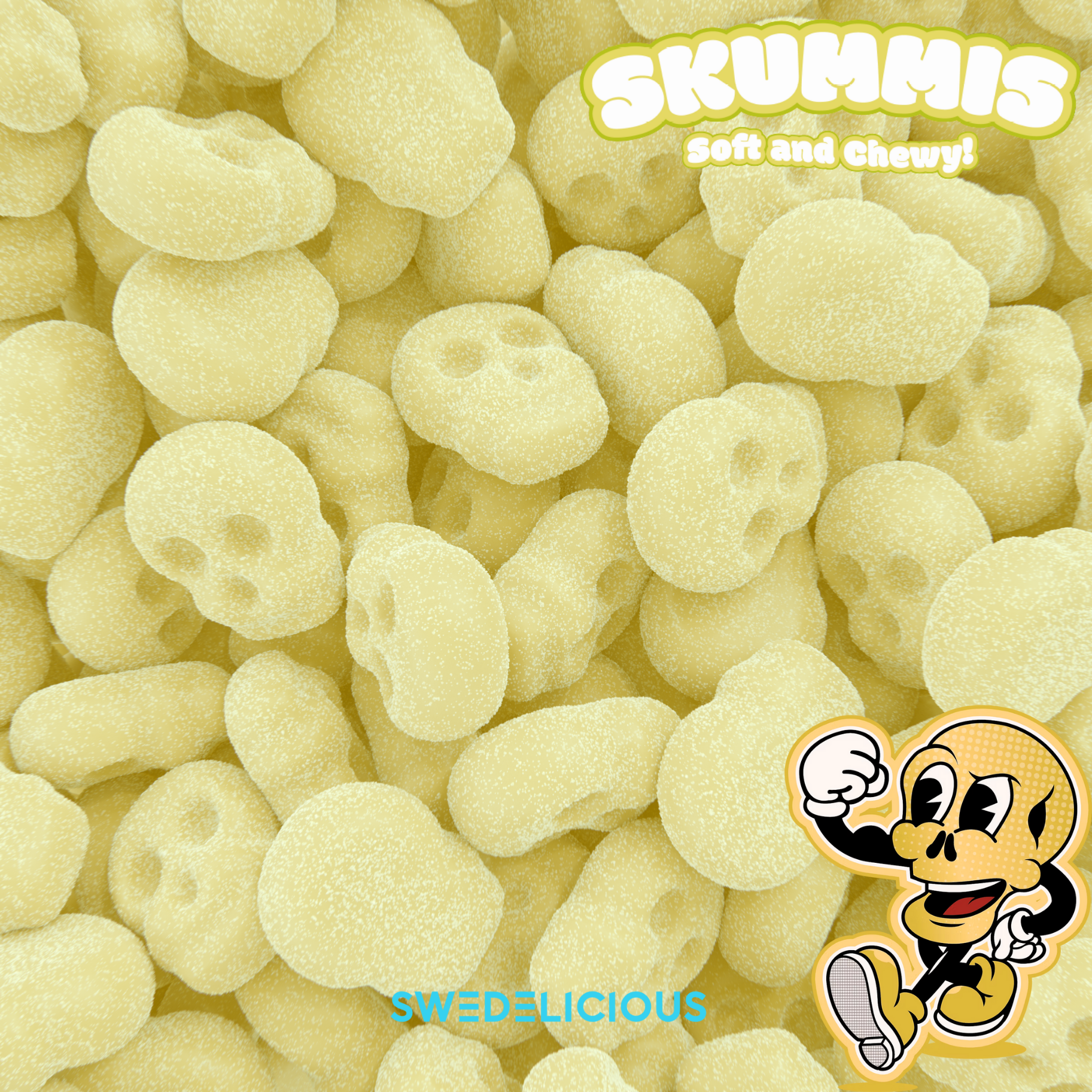 Swedelicious - Swedish Candy - Wholesale Marshmallow - Skummis Tropical Sour Foam - Swedish Candy - Pick and Mix5
