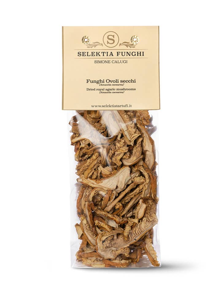 Eierschwämme im Beutel für den Großhandel von Selektia Tartufi