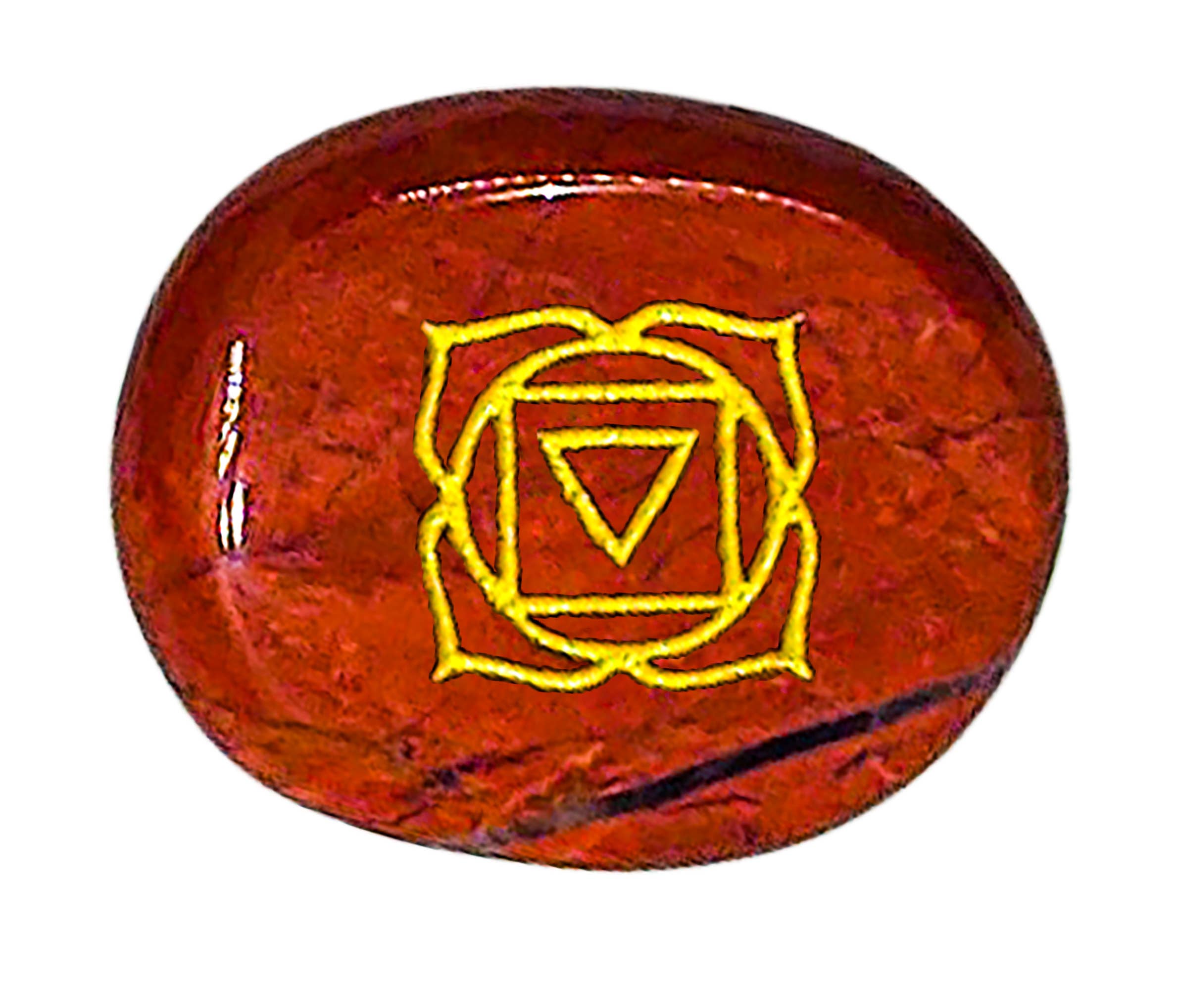 Deep Healing Light - Wholesale Spiritual Stone/Crystal - Chakra Stones, Engraved Symbols - Reiki Healing - Polished6