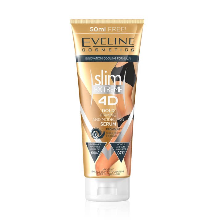 Slim Extreme 4D Firming Gold Cellulite Serum for wholesale by Eveline Cosmetics