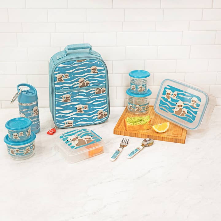 Sugarbooger by Ore’ Originals - Wholesale Lunch Bag/Box - Kids - Good Lunch Snack Containers | Baby Otter | Large