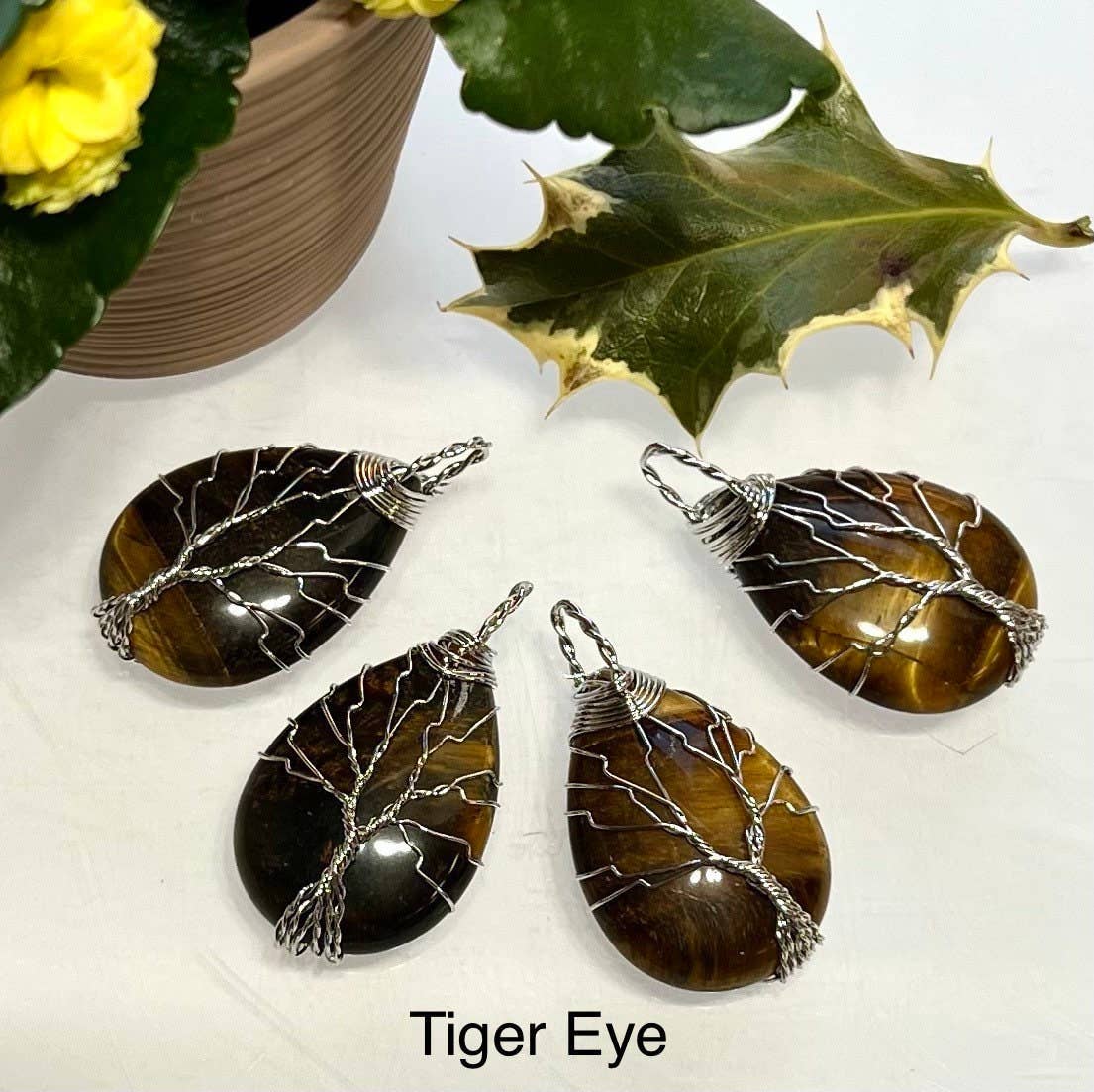 KayleeNYC - Vente Breloques/médailles personnalisées - Pendentifs Cristal Arbre de Vie4