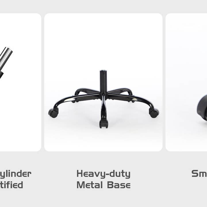 39F Inc. - Wholesale Chair - Blackblue Gaming Chair with Footrest & Ergonomic Support10