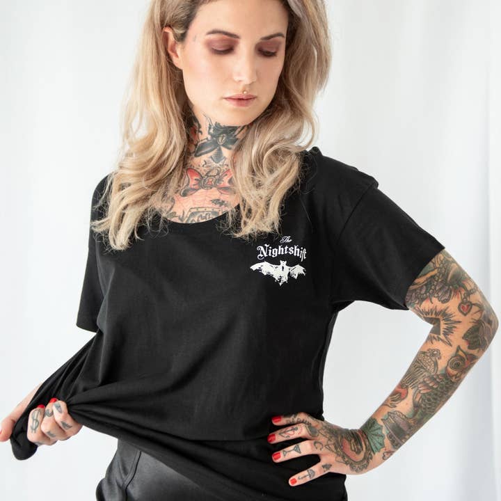 The Nightshift T-shirt for wholesale by Pour la Rebelle