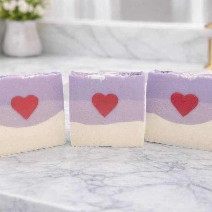 Goat Milk Soap for Dry Skin - Cold Process Love Spell for wholesale by Daisy Chain Farm