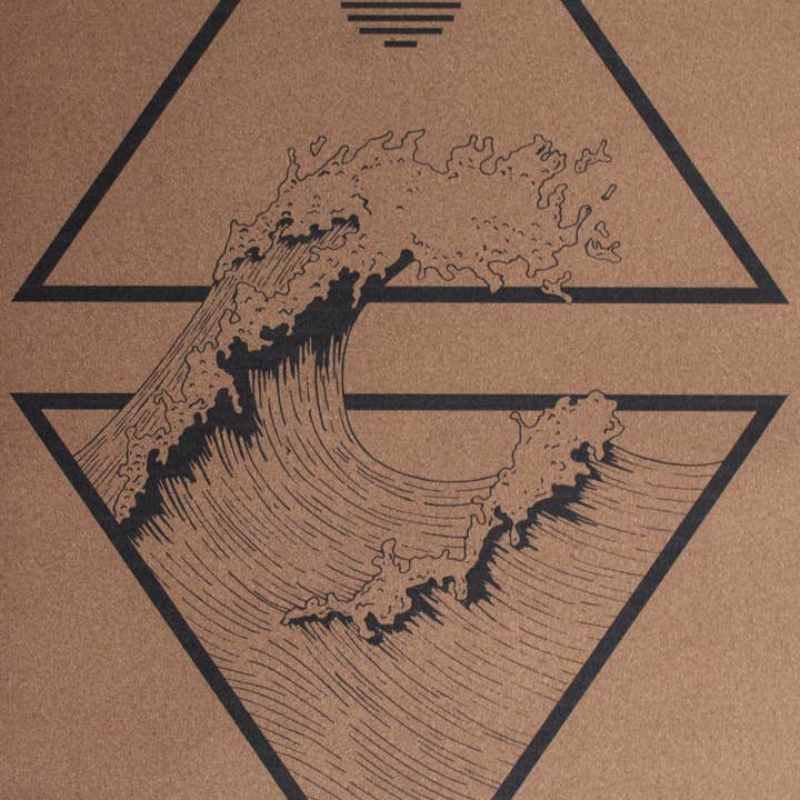 genYOUine - Wholesale Yoga Mat - Cork Yoga Mat - Sea