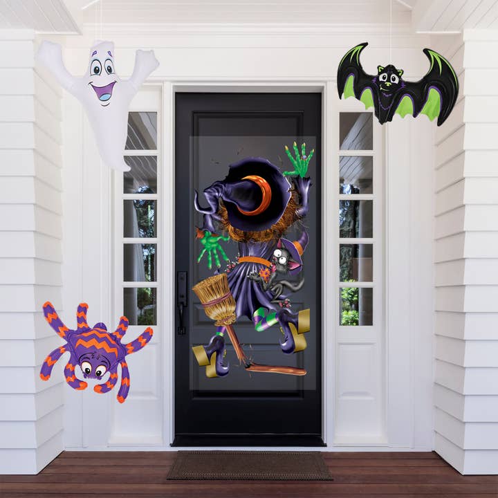 Beistle - Wholesale Inflatable toy – Child & baby - Inflatable Bat, Ghost & Spider, 18½"-23", Plastic Inflatable2