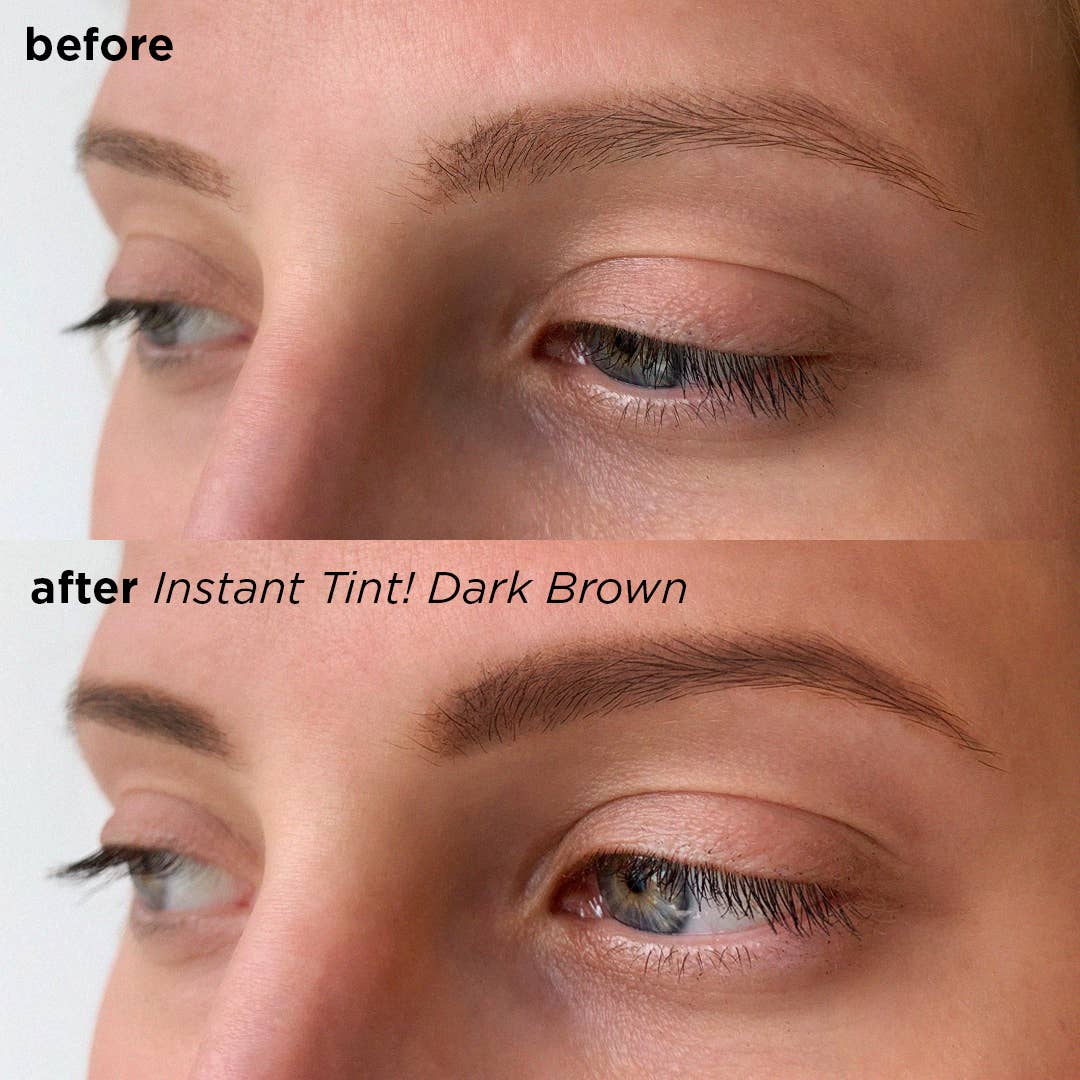INSTANT TINT! Eyebrow Tint in DARK BROWN for wholesale on Faire4