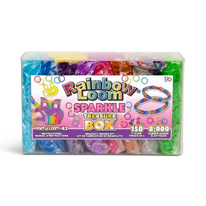 Rainbow Loom - Wholesale DIY Craft Kit - Kids - Rainbow Loom Treasure Box Sparkles