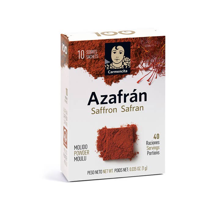 Saffron Powder 10 sachets for wholesale by Carmencita USA
