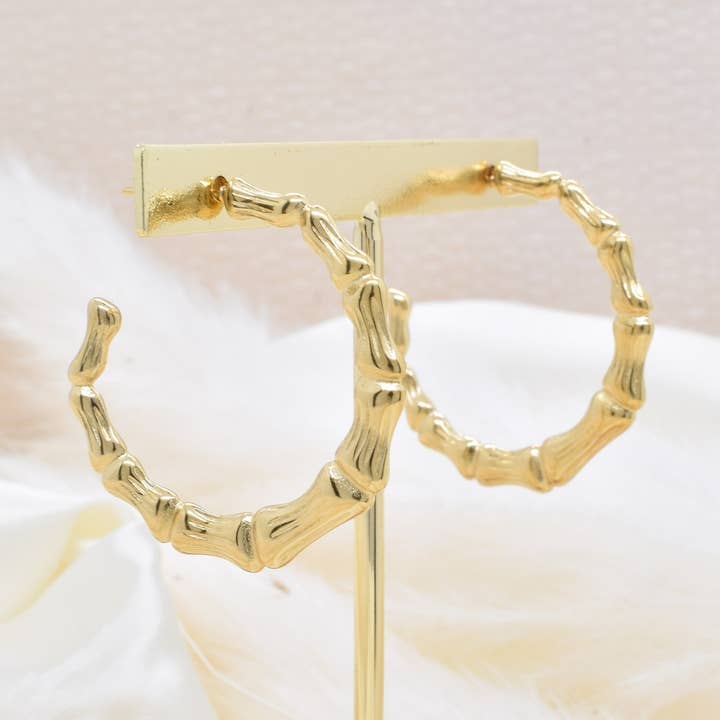 Kapyco - Wholesale Hoop Earrings - EARRING - BO100155OR0