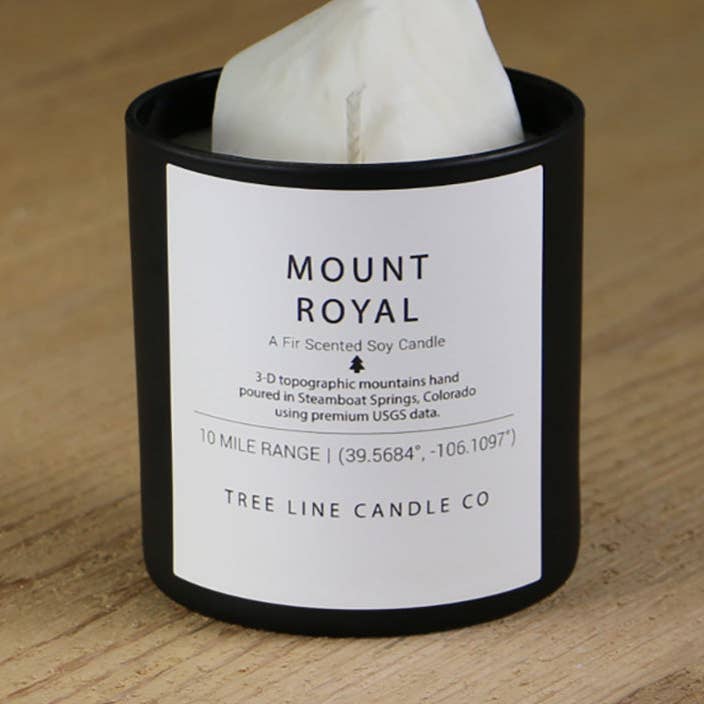 Mount Royal Kaars voor wholesale door Tree Line Candle Co
