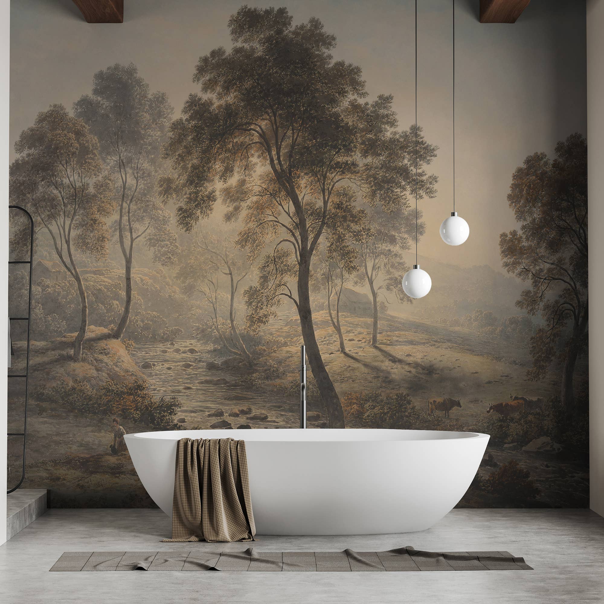 SimurgWallArts - Wholesale Wallpaper - Tree Landscape Wallpaper, Forest Scenic Wall Mural3