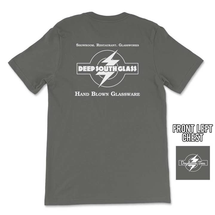 Daydream T-shirts Deep South Glas - Asfalt för wholesale av Daydream Tees