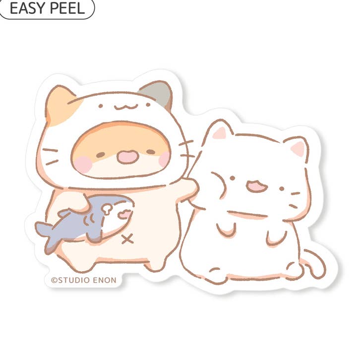 Muffinmaru Cat Lover klistermærke for engroshandel hos Studio Enon