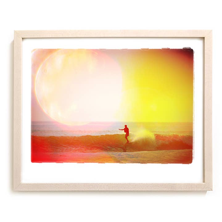 Surf Photo Print "Flare" - Borrowed Light Series for wholesale by Matthew Allen Art