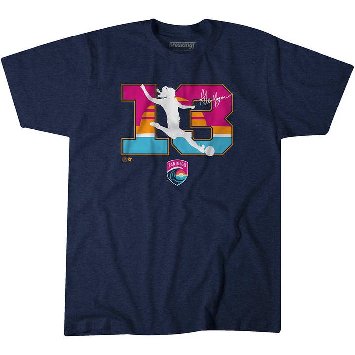 Alex Morgan 13: San Diego Wave for wholesale by BreakingT