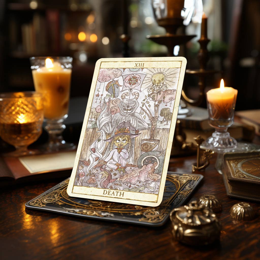 Darksynevyr - Venta al por mayor Cartas del tarot - Tarot de Hechizos y Pociones 80 Cartas Tarot en Stock en EE. UU.2