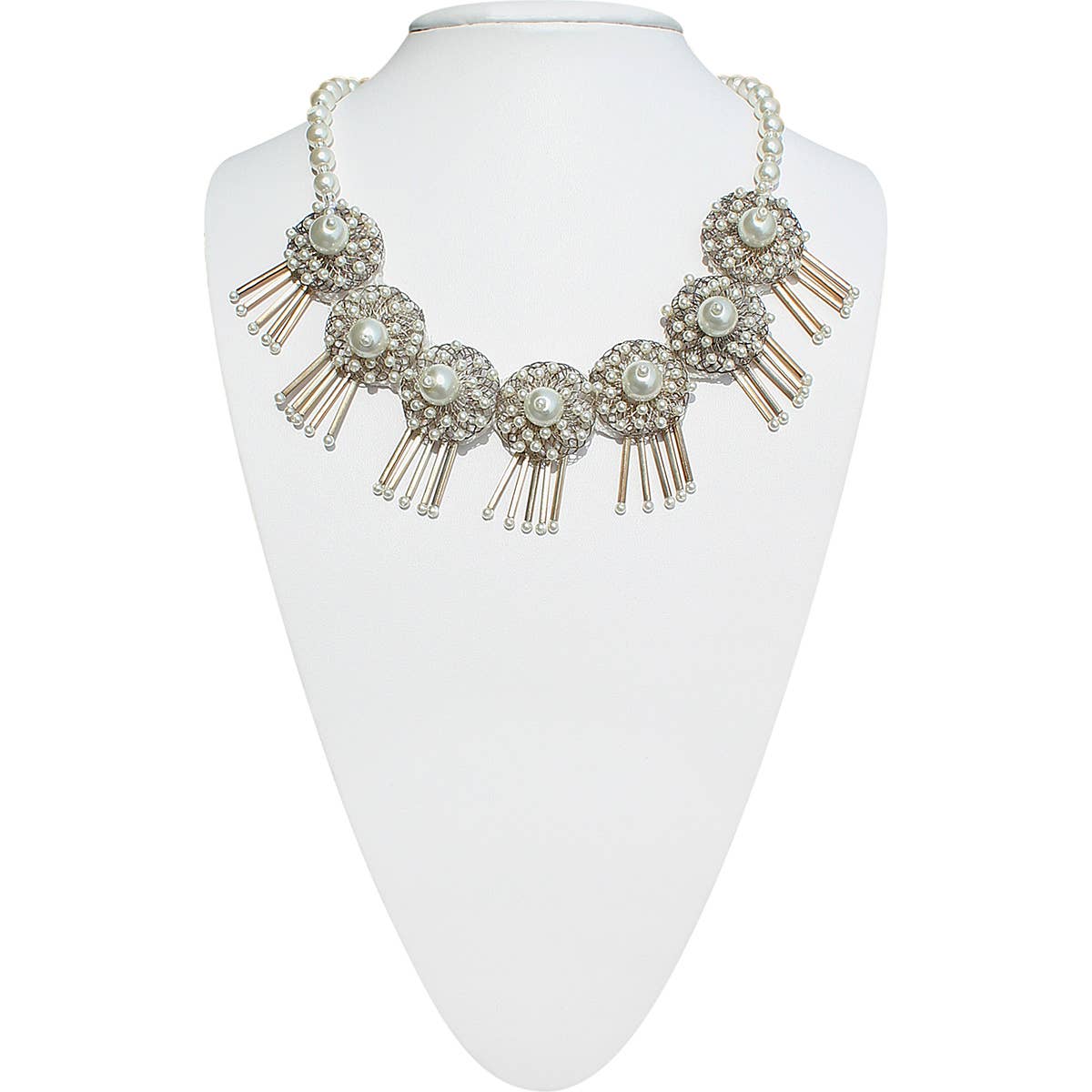 Vintage Addiction - Wholesale Bib Necklace - Cocktail Necklace2