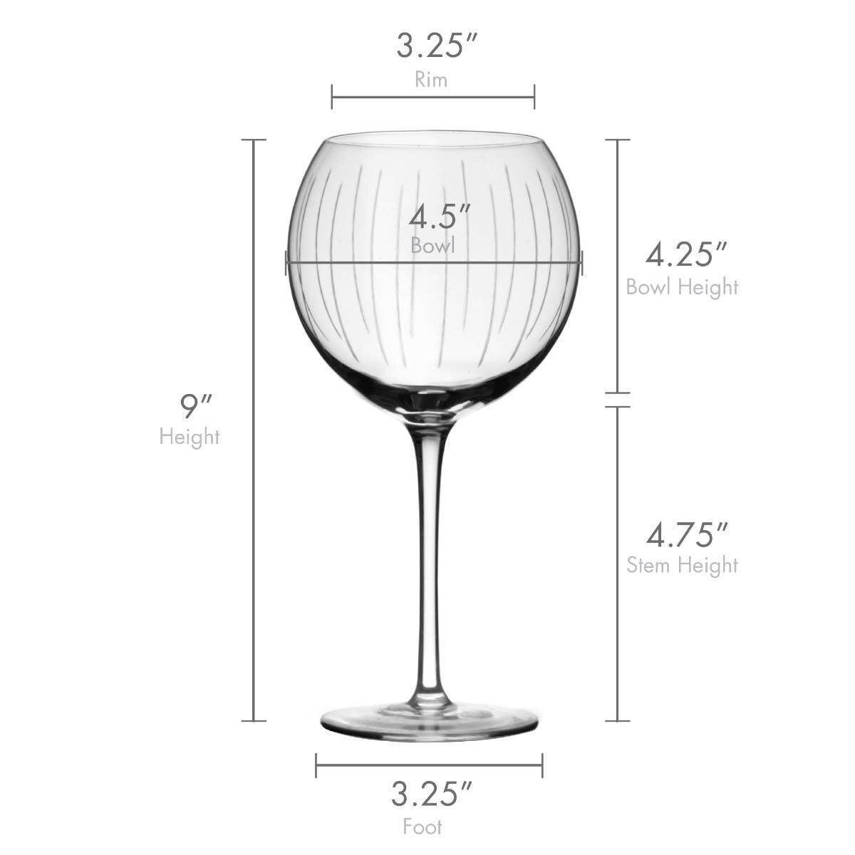 Mikasa - Wholesale Wine Glass - Mikasa Cheers 24.5OZ Balloon Goblet S/41