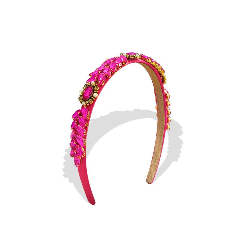 AMORINO SRL - Vendita all'ingrosso Fascia per capelli - Donna - CERCHIETTO PER CAPELLI CON CRISTALLI - PP22104D6552