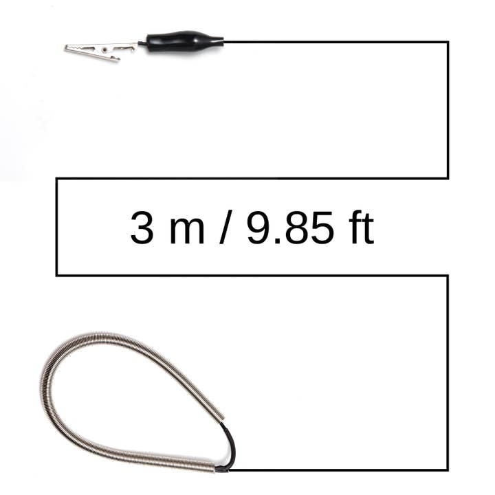 Radioddity - Wholesale Portable Charger - Raddy SW001 Shortwave Radio Antenna | FM/SW/WB/VHF | 9.85 ft | Crocodile Clip
